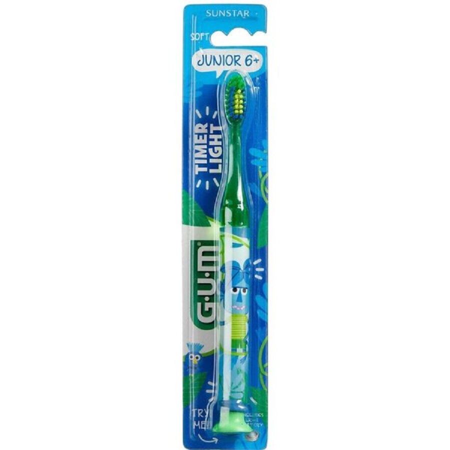 ГАМ CARE PRODUCTS Gum children`s toothbrush light junior 6+ years
